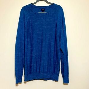 J. Crew Factory Raglan Budded Crewneck Sweater Sz XL